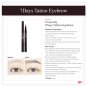 Tonymoly 7Day Tatoo Eye Brow 0.8ml #02 Dark Brown Free Sample Gift