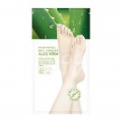 Nature Republic Real Squeeze Aloe Vera Peeling Foot Mask 1 Pack 25g X 2