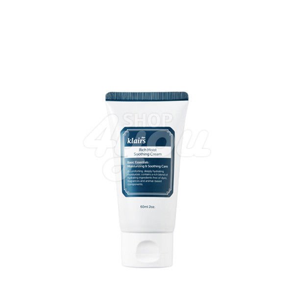 Klairs Rich Moist Soothing Cream 60ml +Free Sample