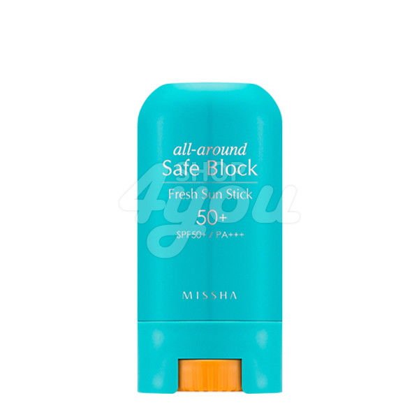 Missha All Around Safe Block Fresh Sun Stick 13g SPF50+ PA+++ +Free Sample