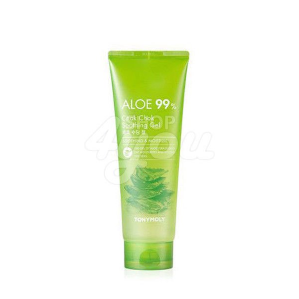 Tonymoly Aloe 99% Chok Chok Soothing Gel 250ml +Free Sample