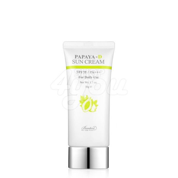 Benton Papaya-D Sun Cream SPF38 PA+++ 50g +Free Sample