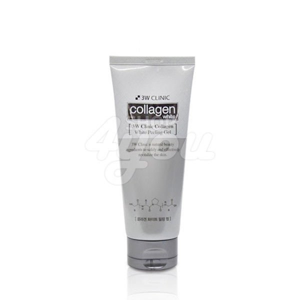 3W Clinic Collagen White Foam Cleansing 180ml +Free Sample