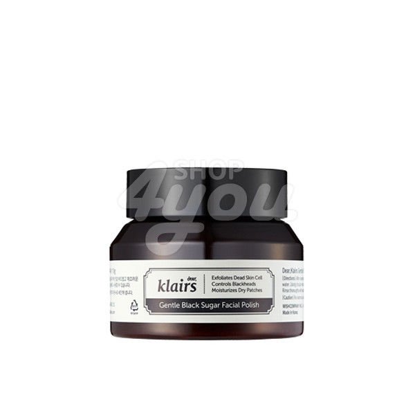 Klairs Gentle Black Sugar Facial Polish 110g +Free Sample