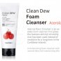 Tonymoly Clean Dew Foam Cleanser Acerola 180ml +Free Sample