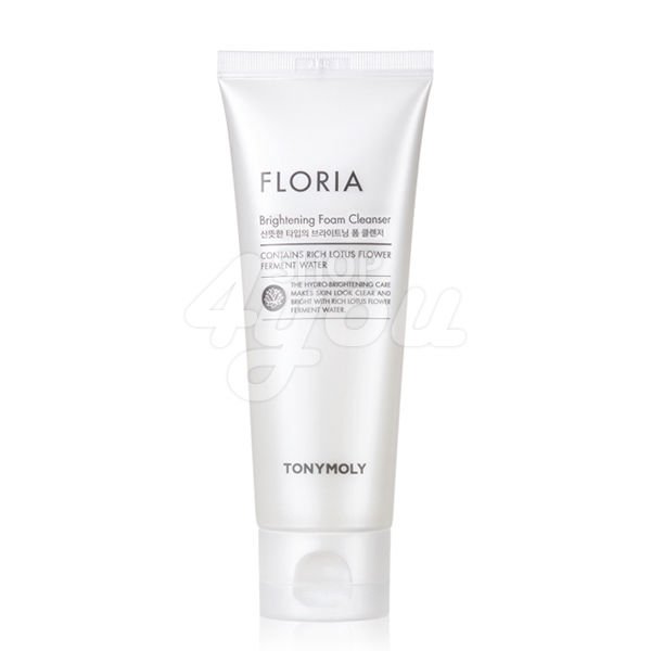 Tonymoly Floria Brightening Foam Cleanser 150ml Free Sample Gift