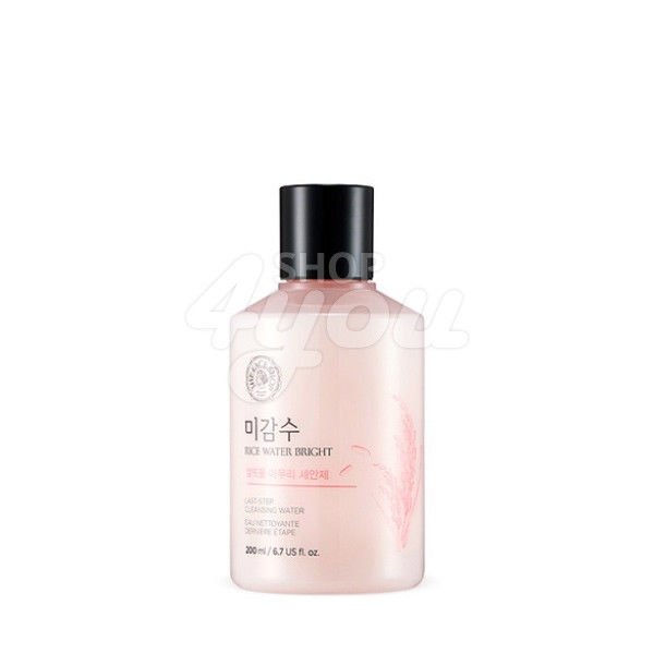 The Face Shop Rice Water Bright Last-Step Cleansing Water 200ml +Free Sample