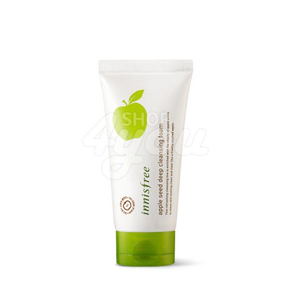 Innisfree Apple Seed Deep Cleansing Foam 150ml +Free Sample