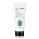 Tonymoly Clean Dew Foam Cleanser Aloe 180ml +Free Sample