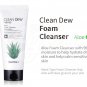 Tonymoly Clean Dew Foam Cleanser Aloe 180ml +Free Sample