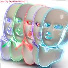 7 Colors PDT Light LED Photon Neck Face Skin Rejuvenation Wrinkle Removal Masks