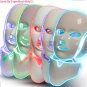 7 Colors PDT Light LED Photon Neck Face Skin Rejuvenation Wrinkle Removal Masks