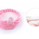 2Pcs Women Elastic Printed Turban Head Wrap Headband Twisted Girl Tool Bunny Ear