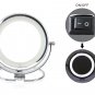 Double-sided LED Lighted Vanity Cosmetic Makeup Mirror Normal 7x Magnifying a
