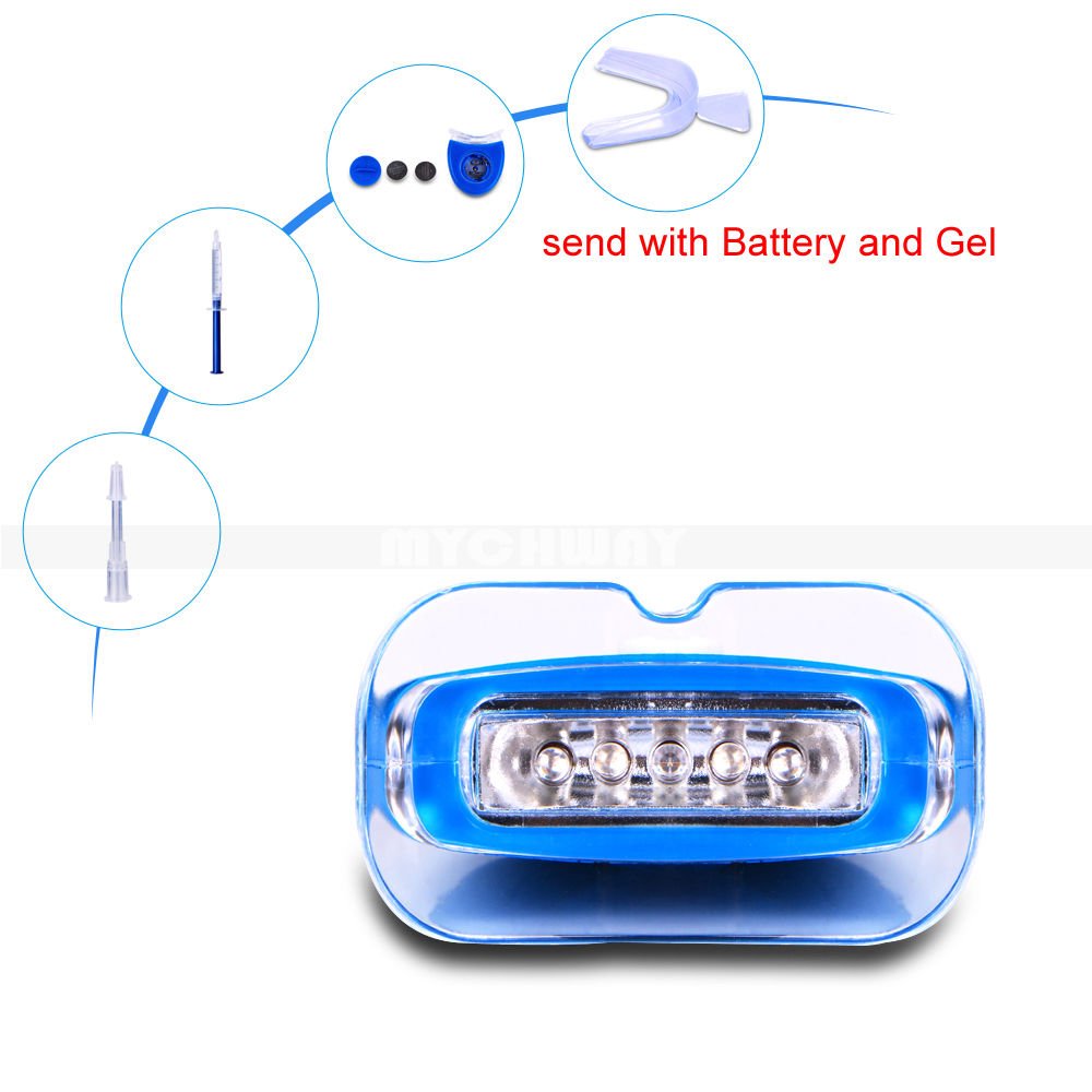 Teeth Whitening Whitener White Light Oral Dental Blue Led Tool Salon Tooth Care