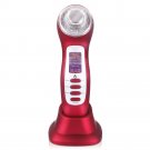 Photon Color 3Mhz Ultrasonic Galvanic Ion Skin Care ION Acne Removal Machine Red