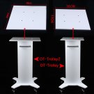 Ultrasonic Cavitation RF Beauty White Rolling Salon Iron Trolley Stand Assembled