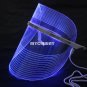 USB 2color LED Facial Beauty Instrument Anti Acne Skin Rejuvenation Mask HomeUse