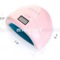 48W LED UV Nail Lamp Gel Polish Dryer Fingernail Toenail Manicure Art Curing Kit