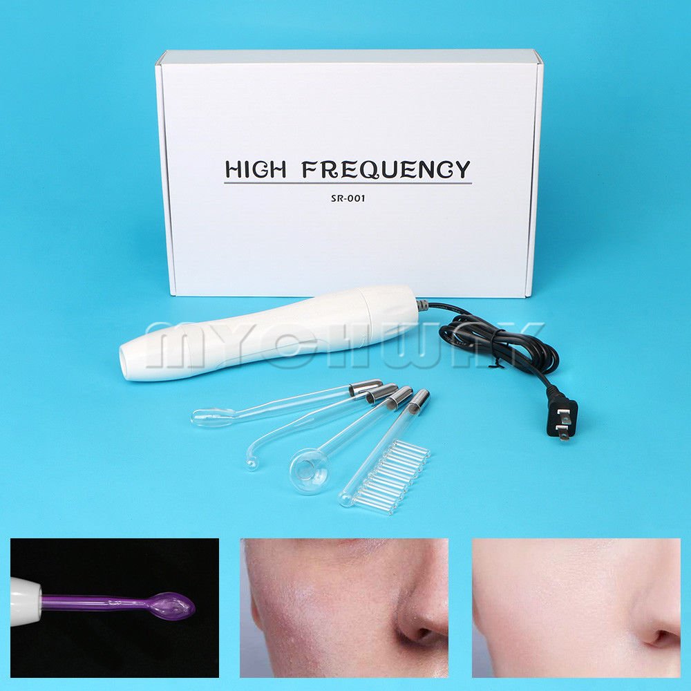 Portable High Frequency Facil Machine Skin Tightening Acne Spot Remover Device