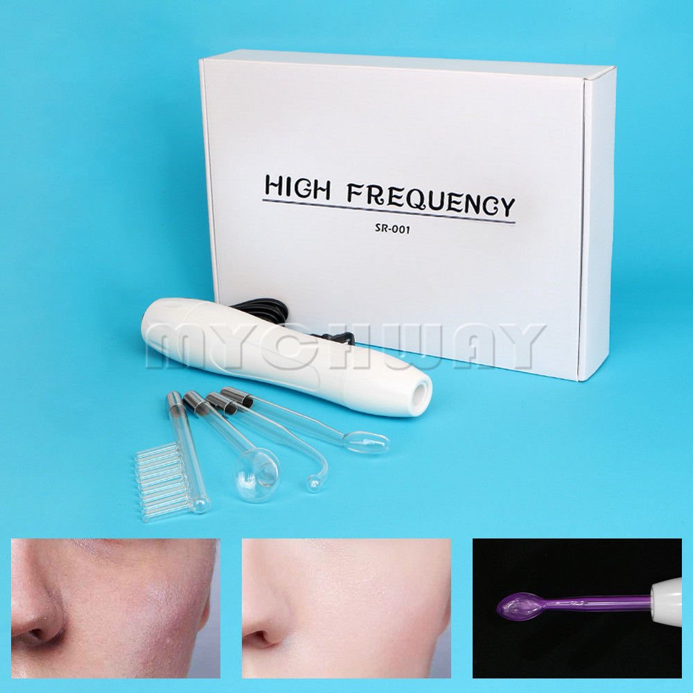 Portable High Frequency Machine Facial Skin Care Acne Spot Remover for Homeuse w