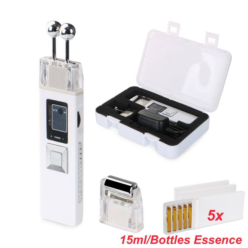 Anti-aging Galvanic Microcurrent Facial Skin Tightening Firm Lift Salon Massager