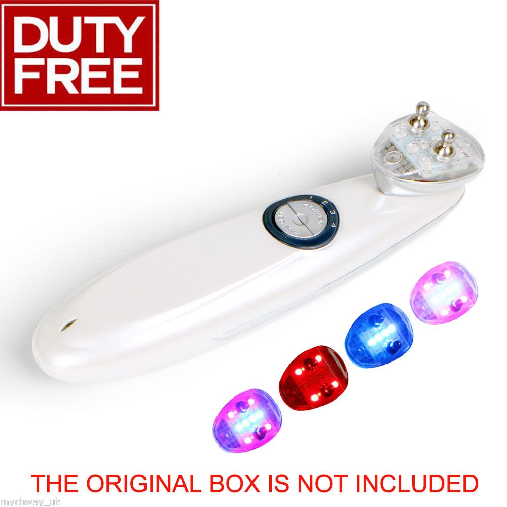 Homeuse 2IN1 LED Photon Therapy RFRadio Frequency Skin Care Mini Massage Machine
