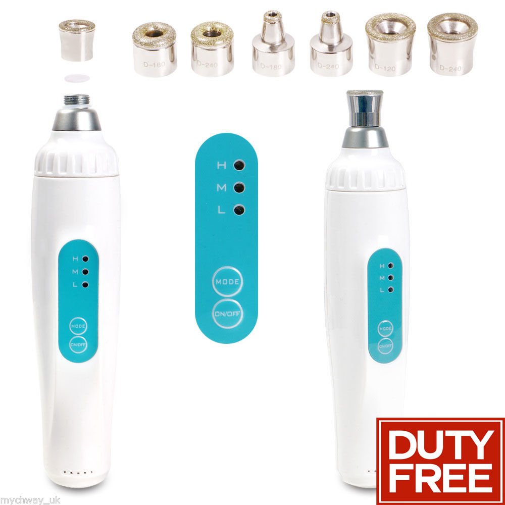Portable Diamond Microdermabrasion Dermabrasion Vacuum Cleansing Facial Device A