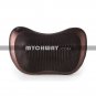 Heated Kneading Massager Neck Shoulder Back Relaxing Car Cushion Stress Relieve