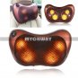 Heated Kneading Massager Neck Shoulder Back Relaxing Car Cushion Stress Relieve