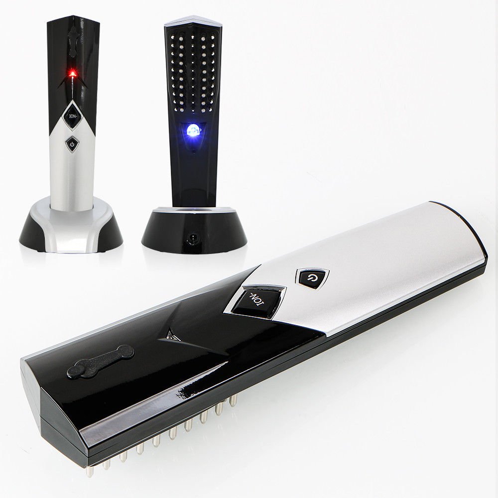 Hair Professional Red Laser Comb Brush Hair Loss Treatment Hair Growth Therapy N