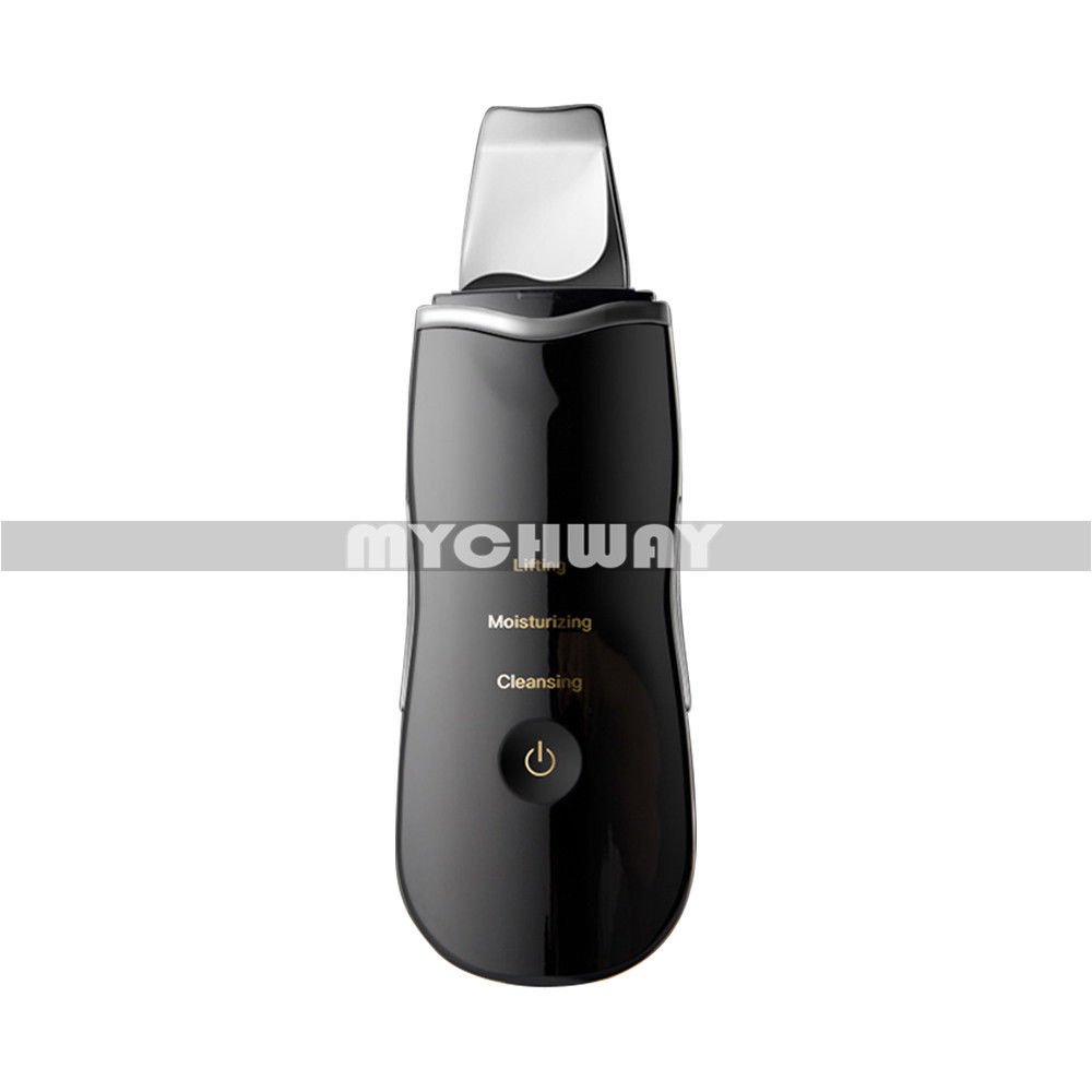Ultrasonic Skin Scrubber Peeling Wrinkle Remove Dead Skin Exfoliating Device Hot