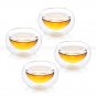 50ML Drinking Heat Resistant Double Wall Layer Glass Tea Cup HOT SELL HOME GIFT