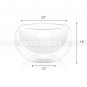 50ML Drinking Heat Resistant Double Wall Layer Glass Tea Cup HOT SELL HOME GIFT