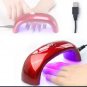 Professional Mini USB CCFL UV Nail Lamp Light 9W Dryer Curing Acrylic Gel Dryer
