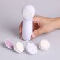 5in1 Multifunction Electric Face Facial Cleansing Brush Face Massage Skin Clean