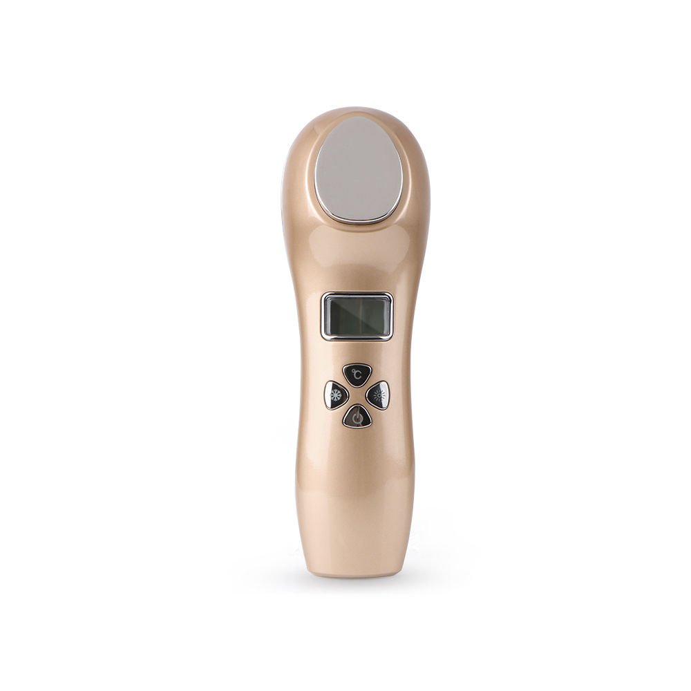 Anti-age Ultrasonic Hot Cold Ice Fire Hammer Facial Spa Vibration Skin Care Tool