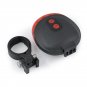 5 LED + 2 Laser Bicycle Bike Rear Tail Safety Warning Light Set Waterproof Lamp