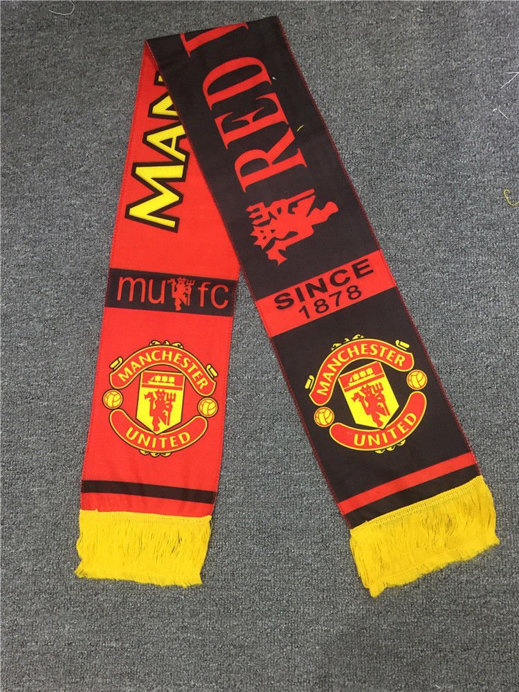 134x17cm Manchester United FC Fan scarf soccer souvenir fan souvenirs