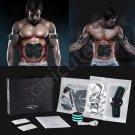 Unisex EMS Muscle Training Gear Stimulator Abdominal Arm ABS Fit Fitness Set