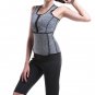 Sweat Neoprene Sauna Suit Tank Top Vest Gym Adjustable Shaper Waist Trainer Belt