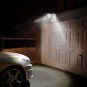 PIR 3-Head LED Motion Sensor Flood Light Outdoor Garden Security adjustable Lamp