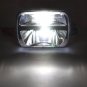Two Rectangular LED 5" X 7" For Ford GM Van Jeep XJ YJ Headlights