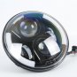 7 inch 48W LED Headlight H/L Beam White Halo Angel Eyes for Jeep Wrangler