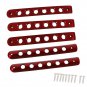 5x Aluminum 4 Door Handle Cover + Tailgate Handle Cover for JEEP Wrangler JK