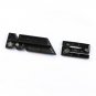 3D ///M5 Metal Auto Decal Emblem Badge Rear Truck Logo Sticker For Cars Black