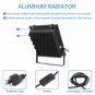 2x 50W Warm White LED FloodLights Outdoor Waterproof Flood Garden Daylight Lamp