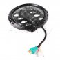 2x 7inch H4 80W LED Headlight Black Projector for Jeep Wrangler TJ JK 97-16