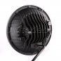 2x 7inch H4 80W LED Headlight Black Projector for Jeep Wrangler TJ JK 97-16