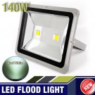 1x 140W LED Flood Light Cool White Outdoor Landscap Yard Garden Daylight